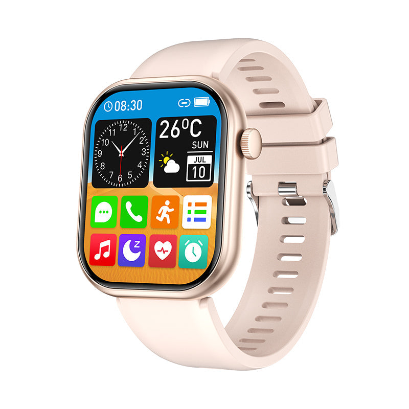 AquaFit Pro | Waterdichte Fitness Smartwatch met HR Monitoring en Slaapmonitoring