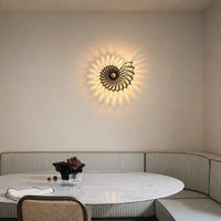 Aegir Nautilus Design Decoratieve LED Wandlamp