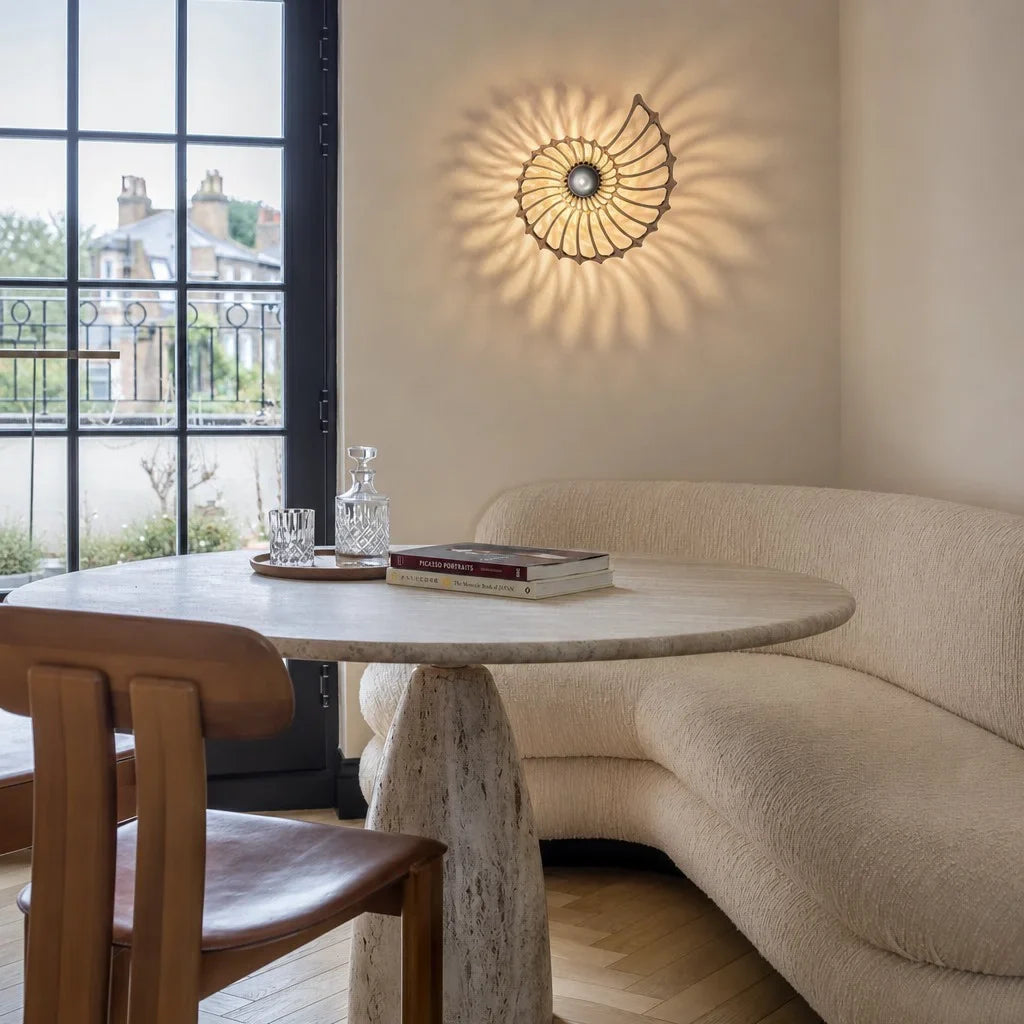 Aegir Nautilus Design Decoratieve LED Wandlamp
