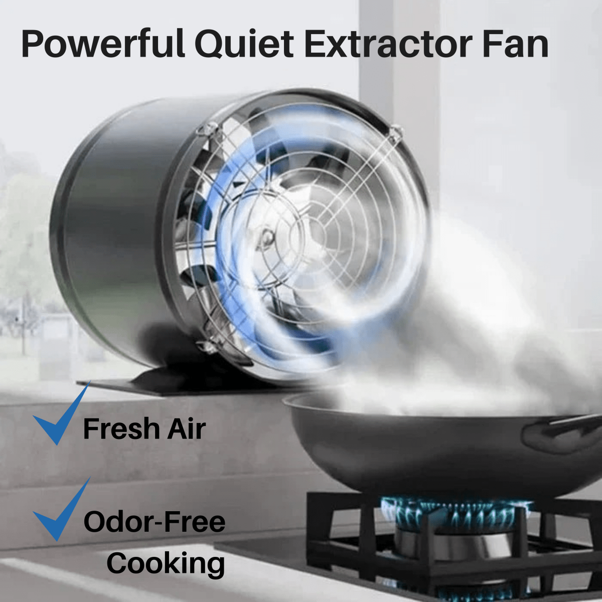 AIRNOVA – Krachtige ventilator voor schone en frisse lucht