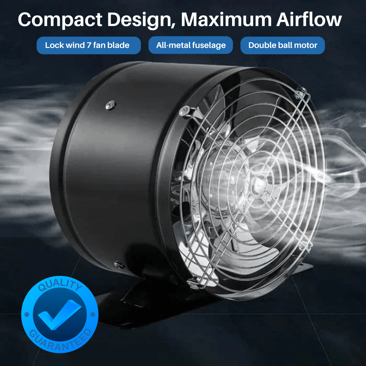 AIRNOVA – Krachtige ventilator voor schone en frisse lucht