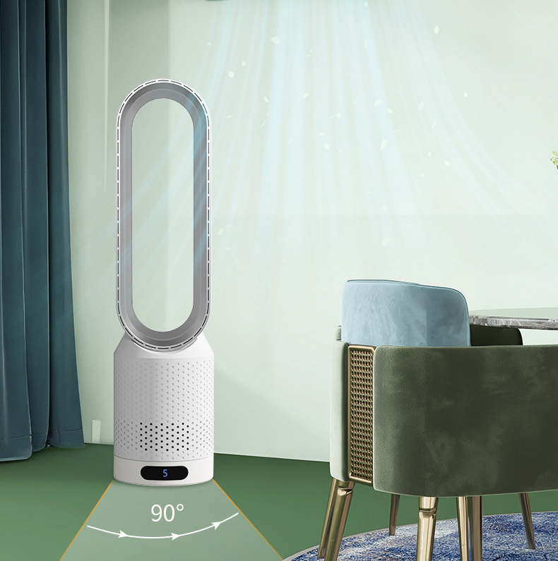Luchtkoeler 3-in-1 – bladenloze ventilator met 8 standen en oscillatie