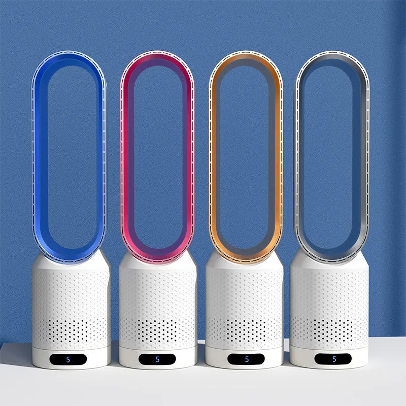 Luchtkoeler 3-in-1 – bladenloze ventilator met 8 standen en oscillatie