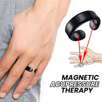 Acupressuur Ring | Handmassage Stimulatie | Verstelbare Comfort Ring | MagnetischeTherapie