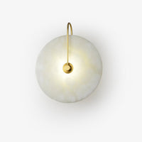LED Wandlamp van Alabaster – Elegant en Rust in het Licht