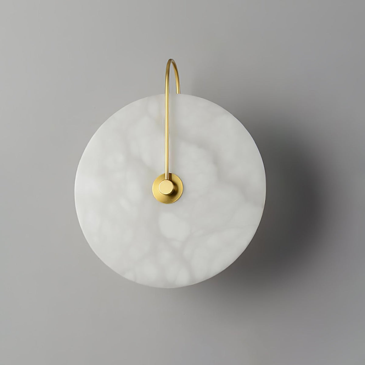 Kristy Alabaster LED Wandlamp Rond Iconisch Circulair