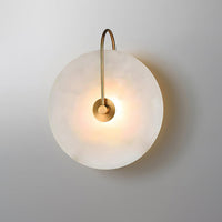 LED Wandlamp van Alabaster – Elegant en Rust in het Licht