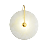 LED Wandlamp van Alabaster – Elegant en Rust in het Licht