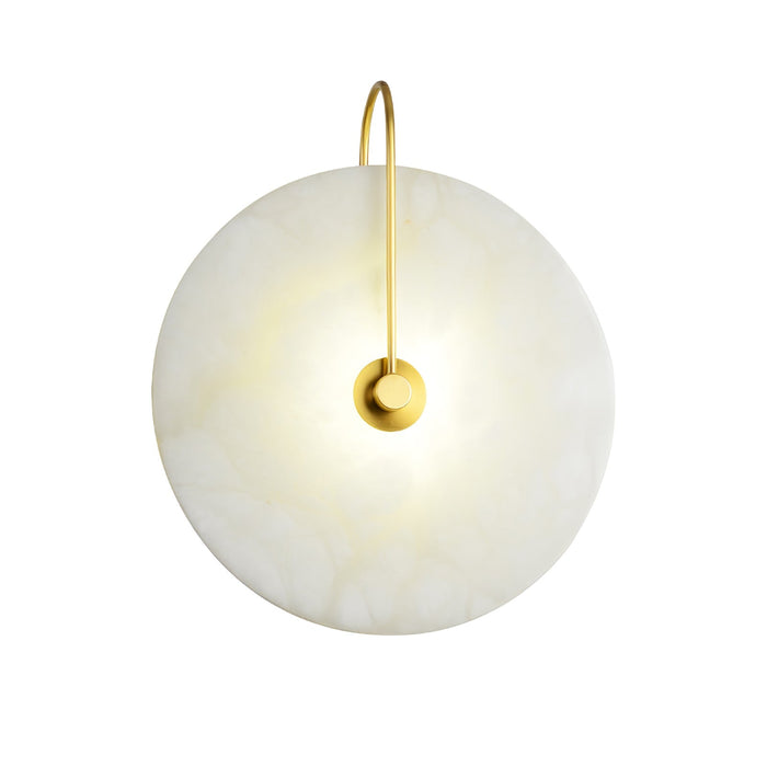 LED Wandlamp van Alabaster – Elegant en Rust in het Licht