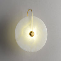 LED Wandlamp van Alabaster – Elegant en Rust in het Licht
