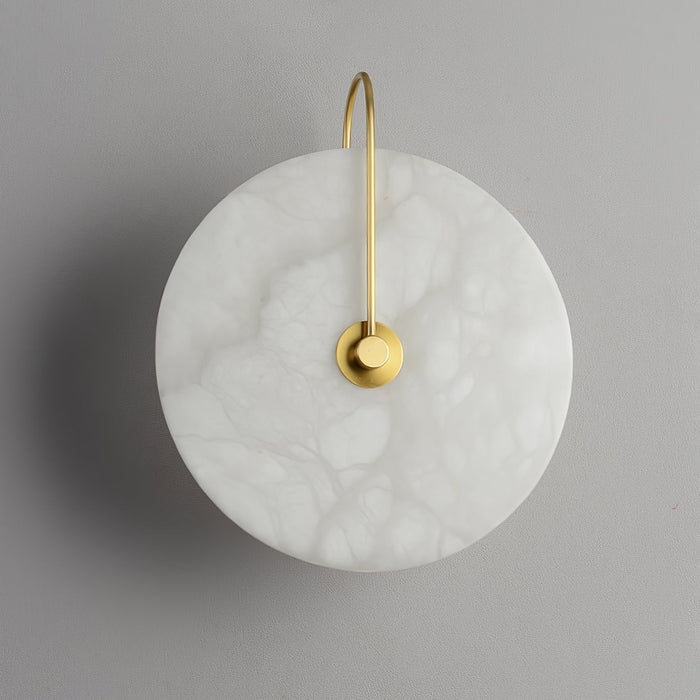 LED Wandlamp van Alabaster – Elegant en Rust in het Licht