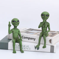 Alien Standbeeld van Hars voor Tuin & Buitengebied