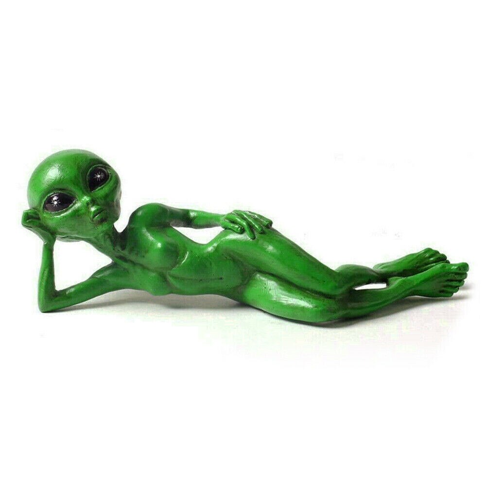Alien Standbeeld van Hars voor Tuin & Buitengebied