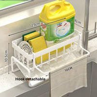 All-in-One Spons Zeep Doek Zelfafvoerende Rek