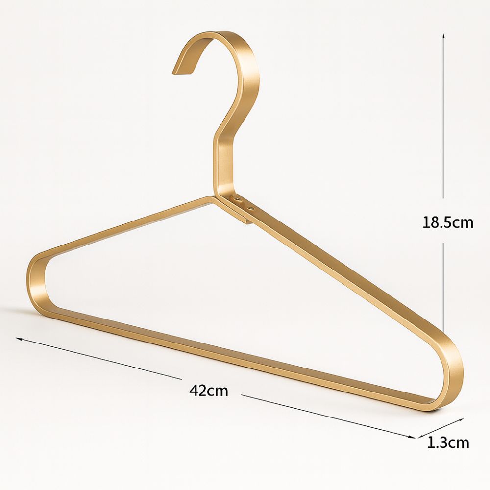 Alloy Slimline Kledinghangers