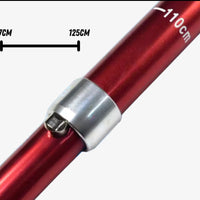 AlpineFlex | Lichtgewicht en Verstelbare Opvouwbare Nordic Walking Stokken