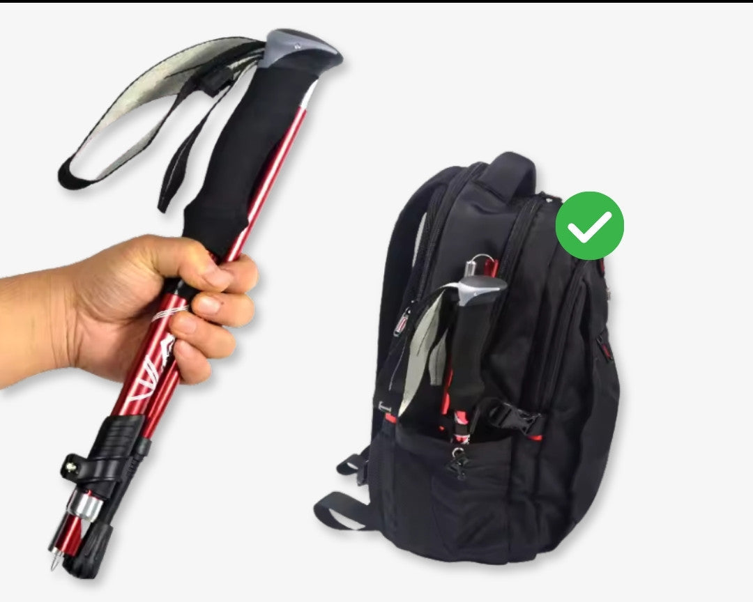 AlpineFlex | Lichtgewicht en Verstelbare Opvouwbare Nordic Walking Stokken