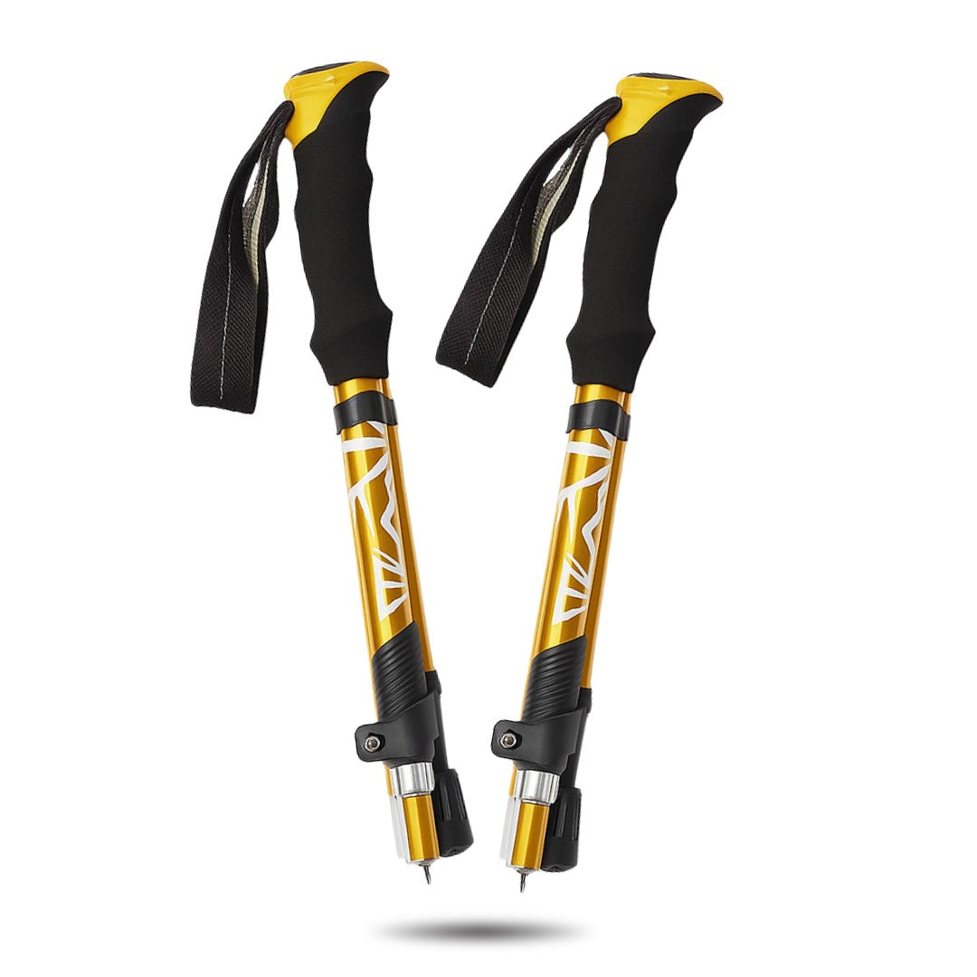 AlpineFlex | Lichtgewicht en Verstelbare Opvouwbare Nordic Walking Stokken