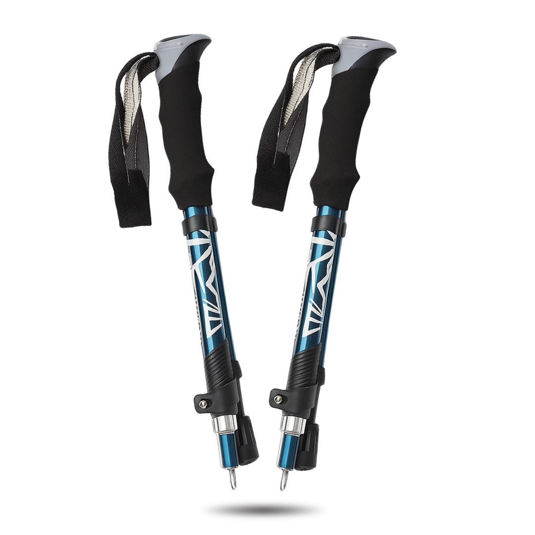 AlpineFlex | Lichtgewicht en Verstelbare Opvouwbare Nordic Walking Stokken