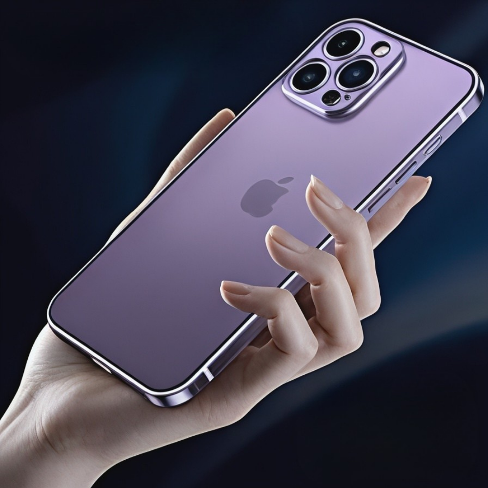 Aluminium beschermende telefoonhoes