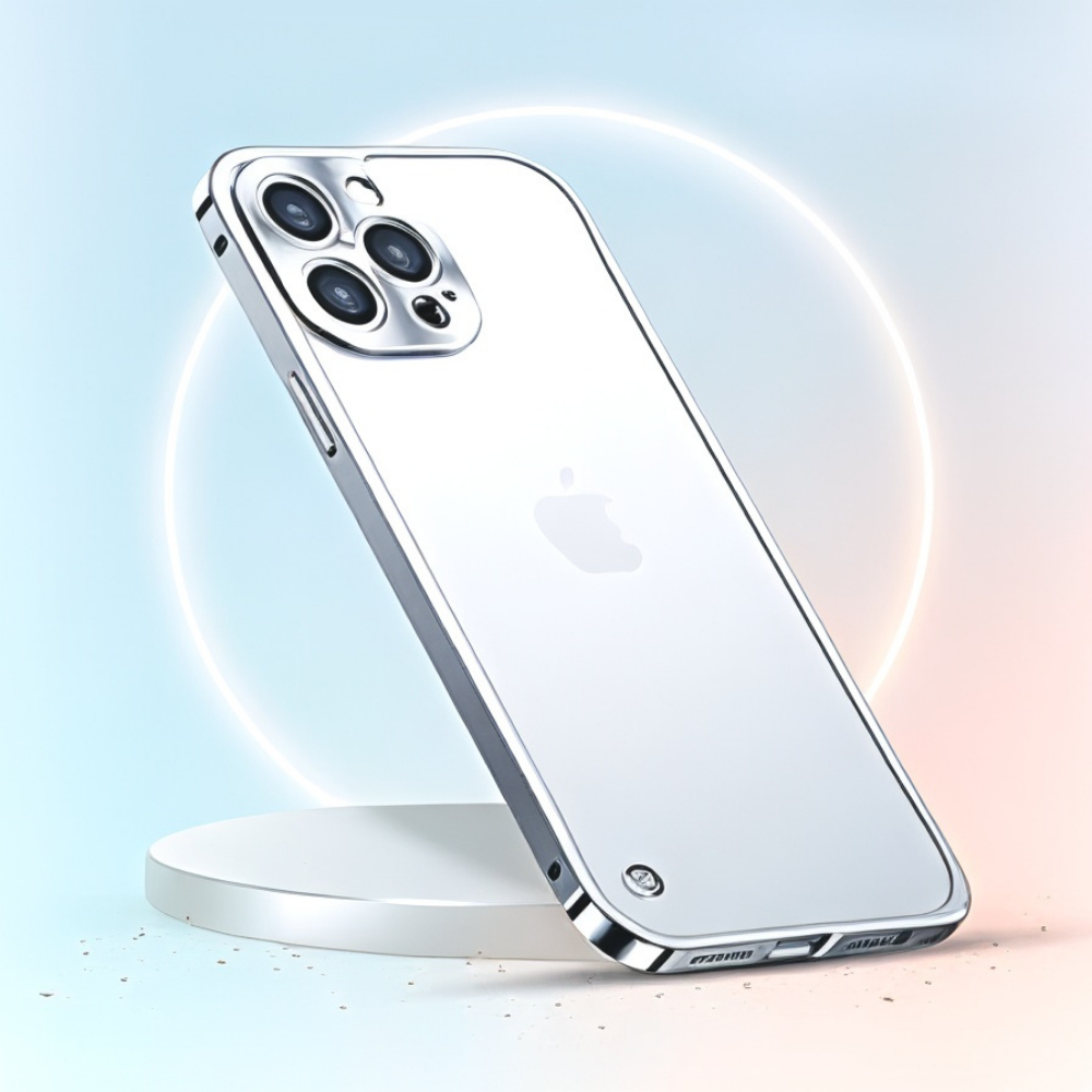 Aluminium beschermende telefoonhoes
