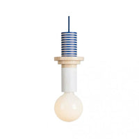 Alvar Multicolor Geometrische Houten Hanglamp