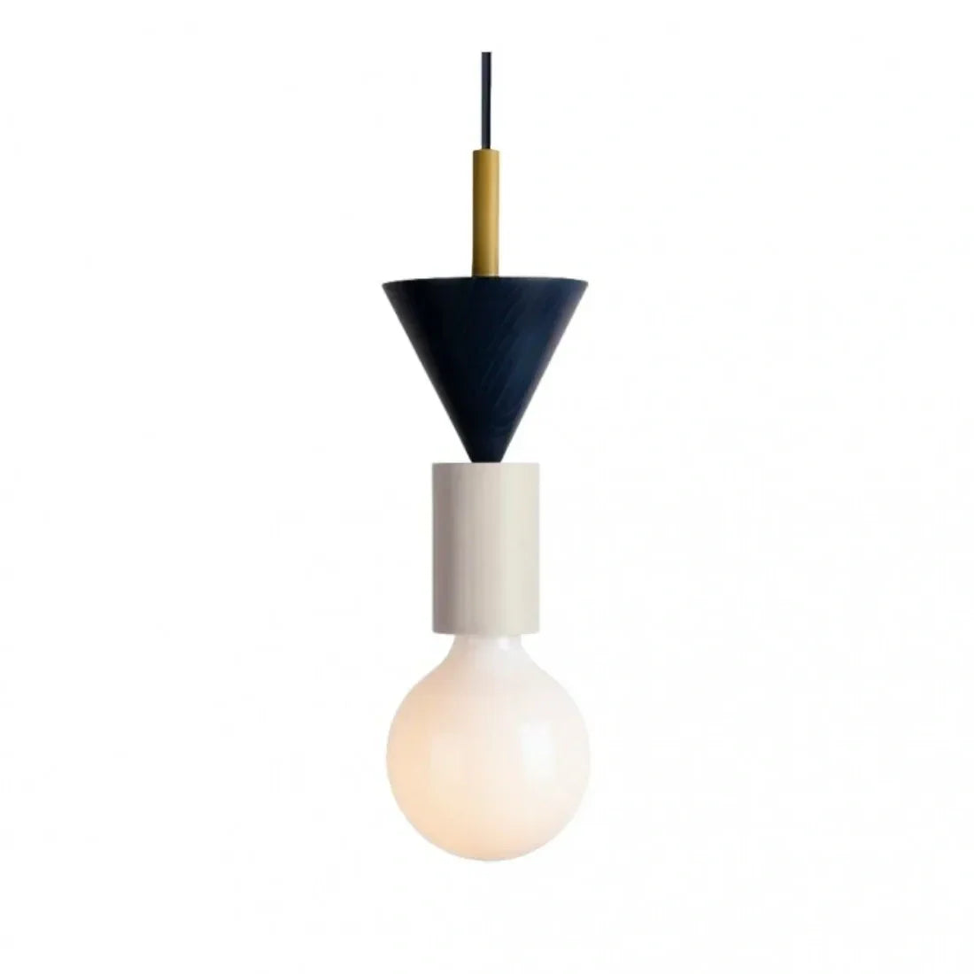 Alvar Multicolor Geometrische Houten Hanglamp