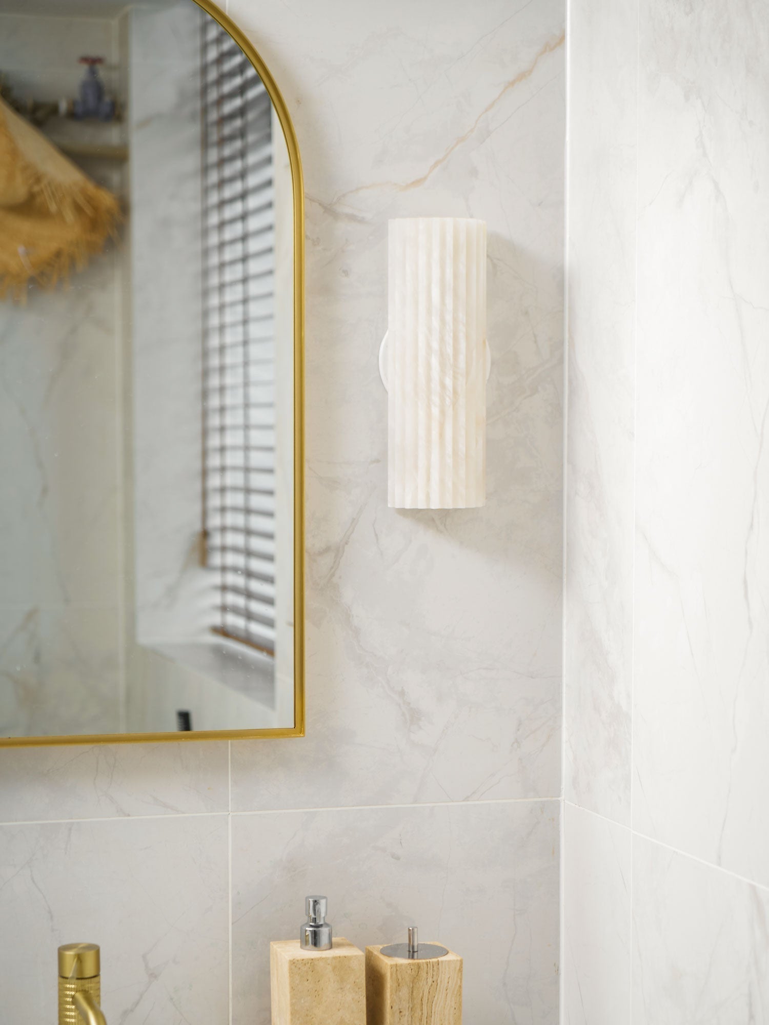 Orcarion Wandlamp van Albast