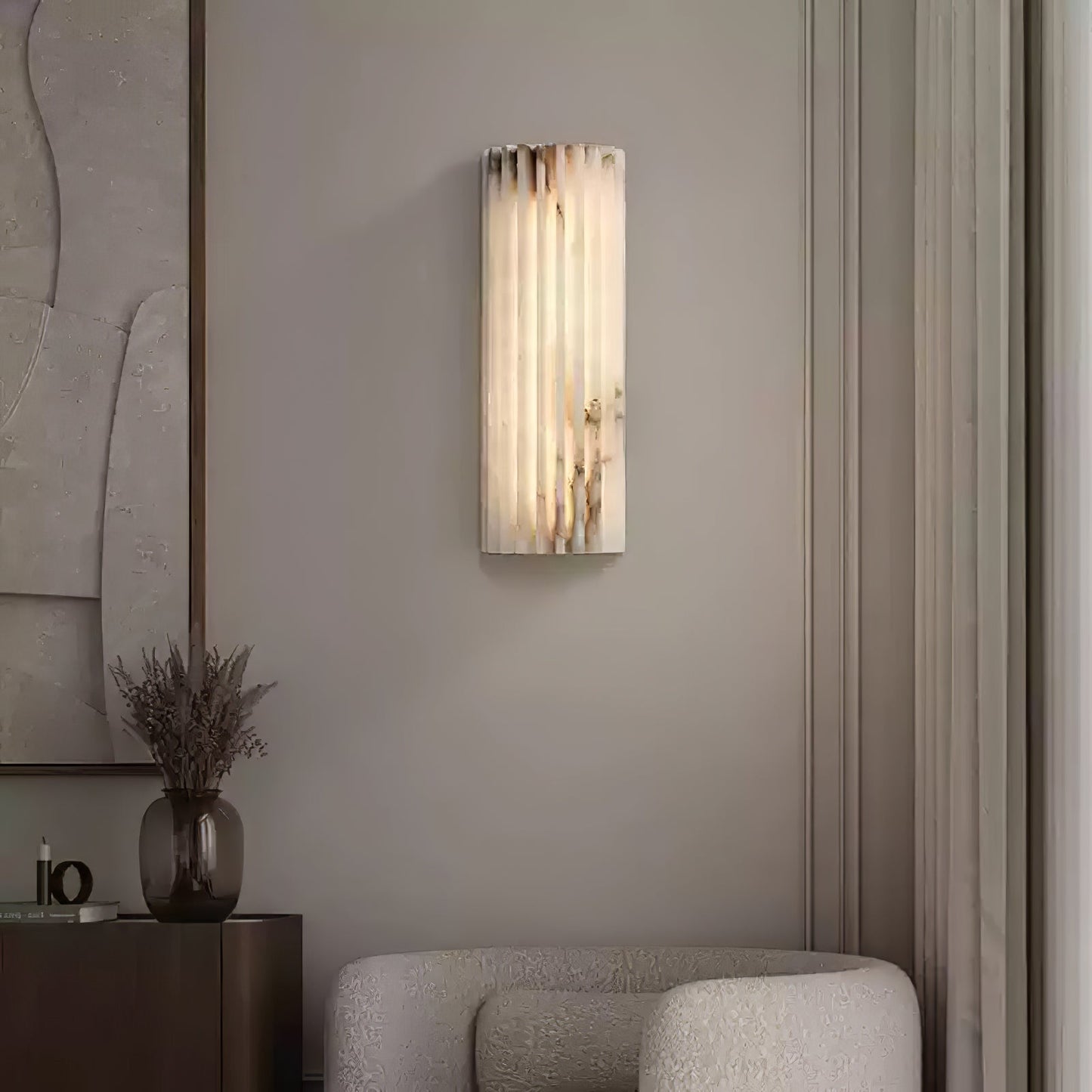 Orcarion Wandlamp van Albast