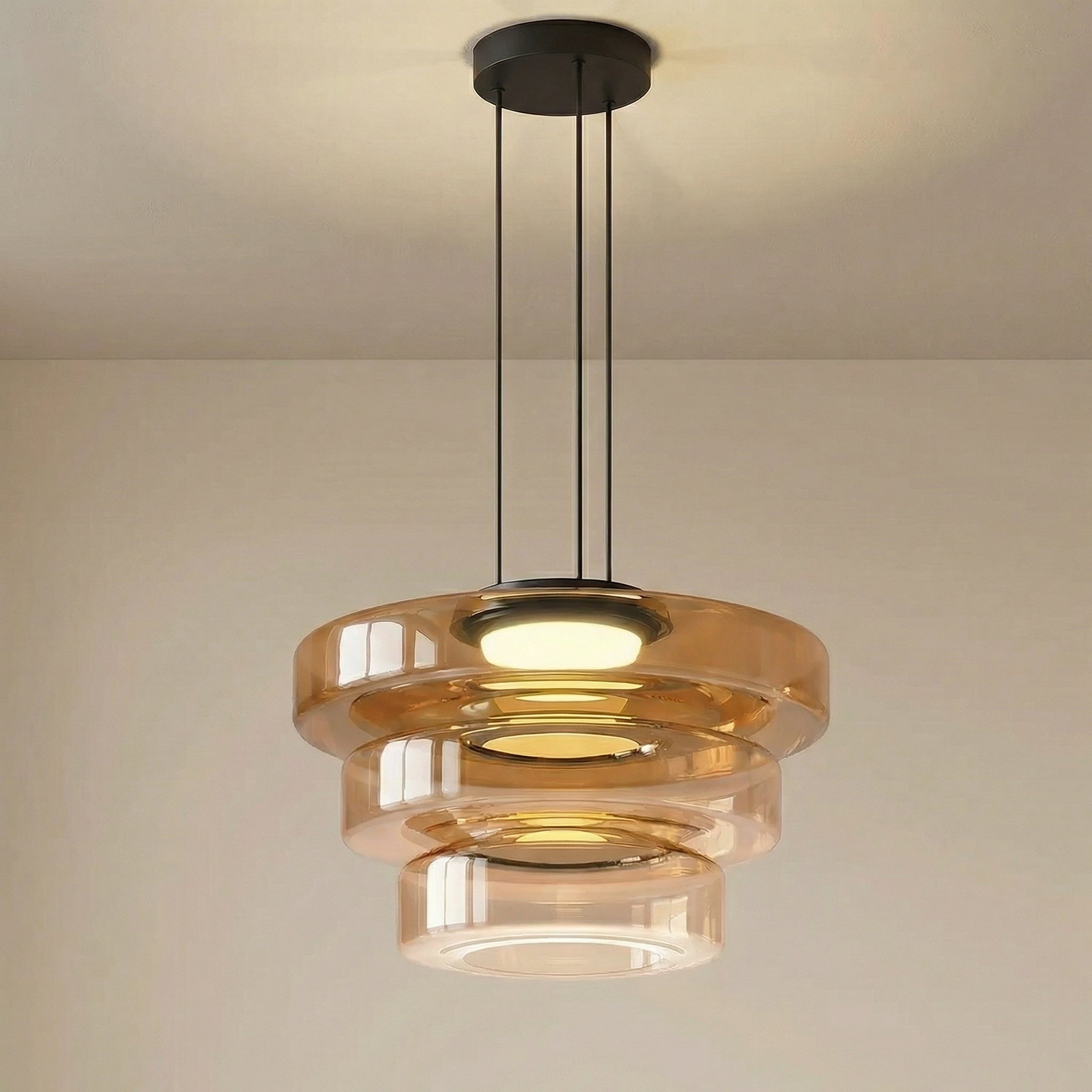 Deense Glas Bauhaus Hanglamp