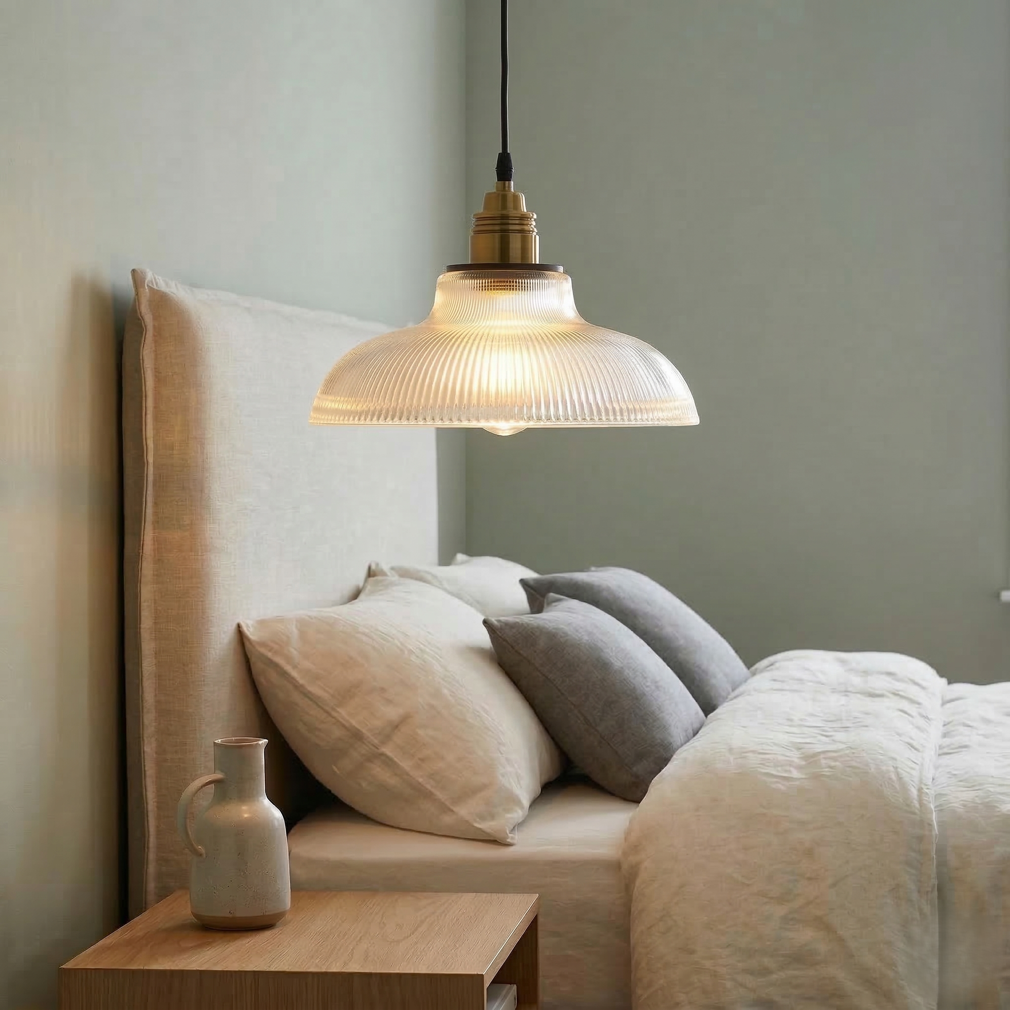 Aureli – Glazen Hanglamp met Warm Licht voor Eettafel & Woonkamer