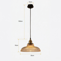 Aureli – Glazen Hanglamp met Warm Licht voor Eettafel & Woonkamer