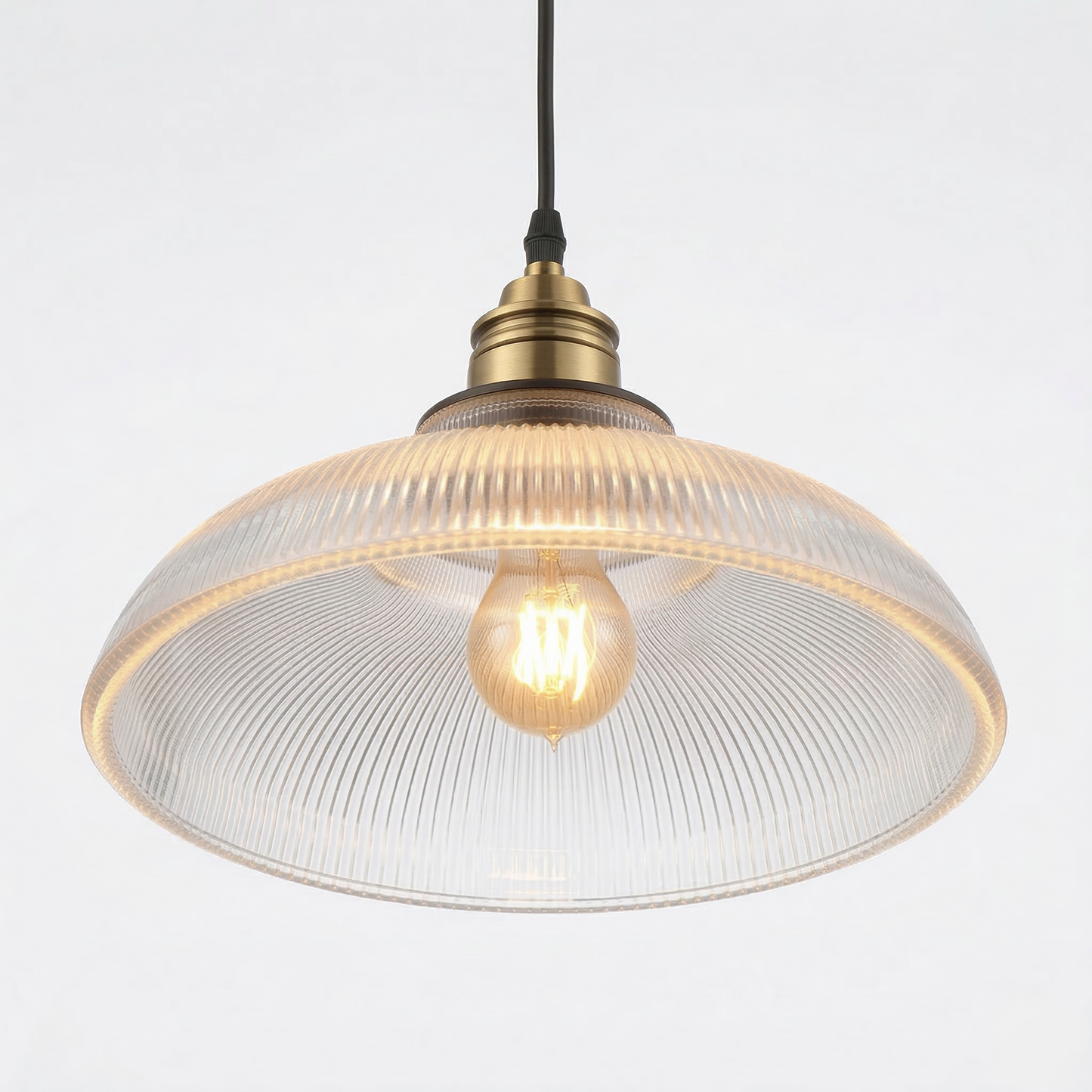 Aureli – Glazen Hanglamp met Warm Licht voor Eettafel & Woonkamer