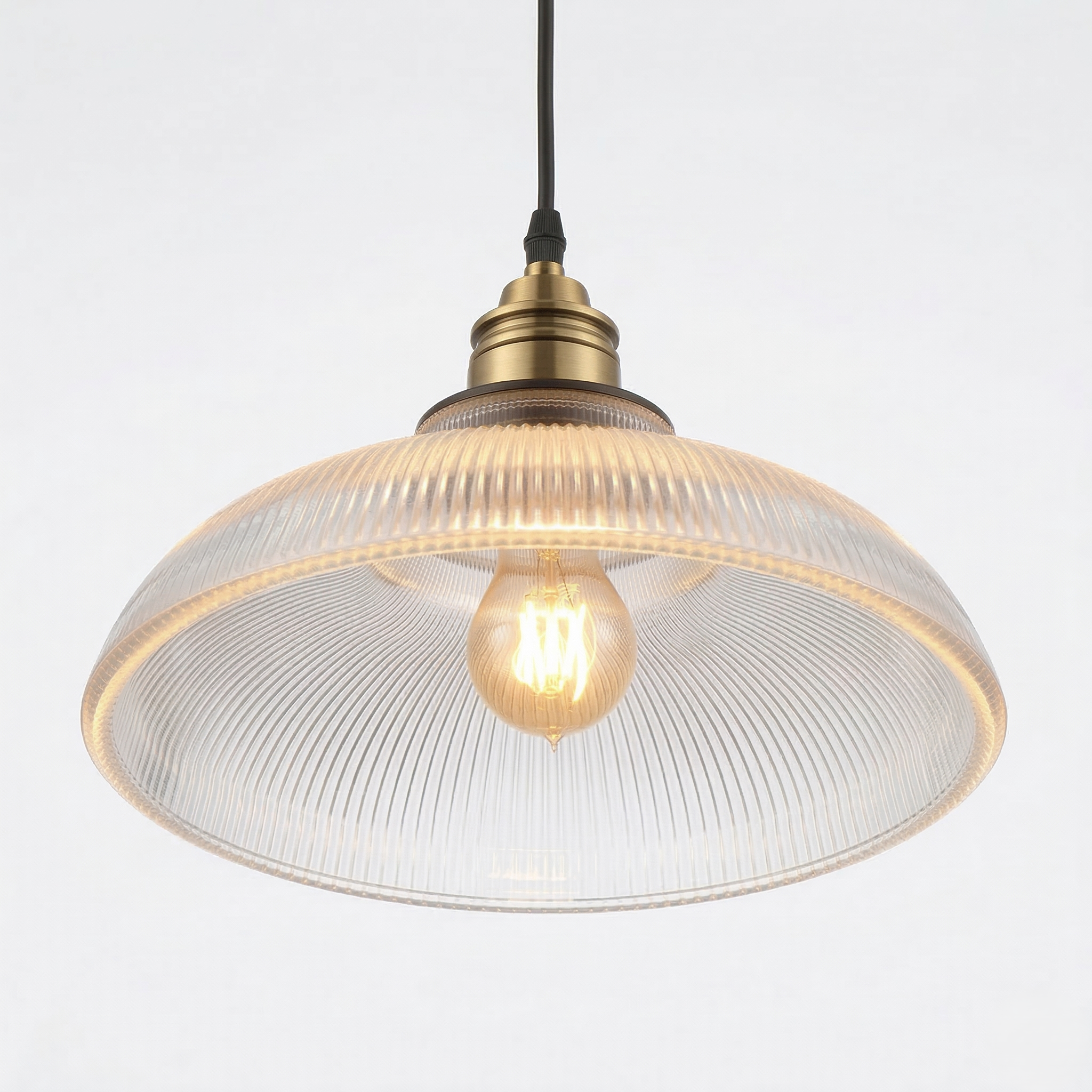 Aureli – Glazen Hanglamp met Warm Licht voor Eettafel & Woonkamer