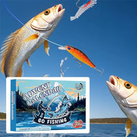 FISHMAS – 24-dagen kerst 2025-telling visserij-tackle-kalender