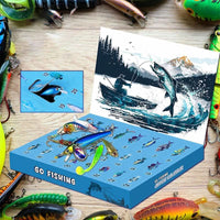 FISHMAS – 24-dagen kerst 2025-telling visserij-tackle-kalender