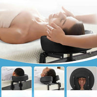 Gezichtssteun voor bedmassage en ontlasting