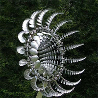 Roestbestendige Kinetische Metalen Windspinner Voor Buiten Tuin Decoratie