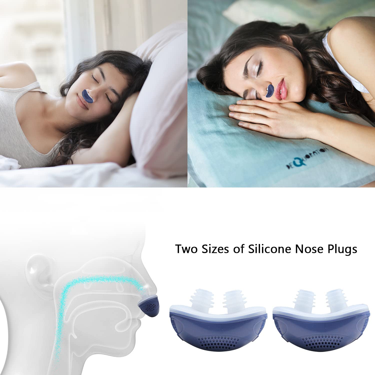 Brehn | Anti-Snurkapparaat | Slangloos, maskervrij Micro-CPAP