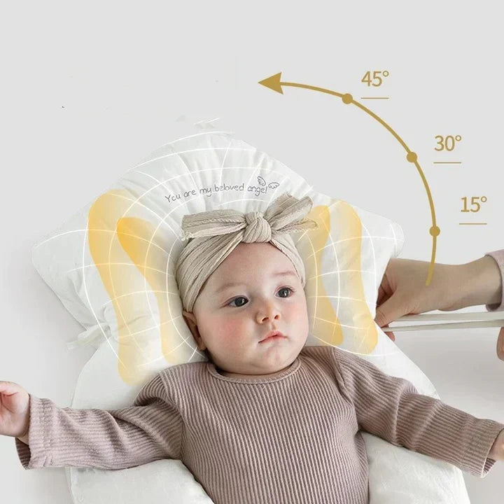 Ergonomisch Baby Knuffelkussen – Antibacterieel Slaapkussen voor Veilige Baby Slaap