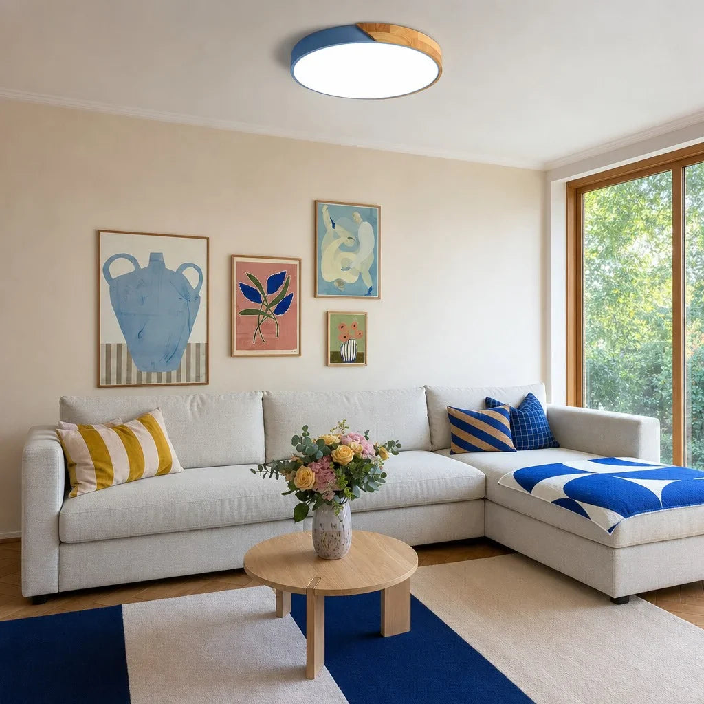 Apollo Macaron Ronde Dimbare Plafondlamp