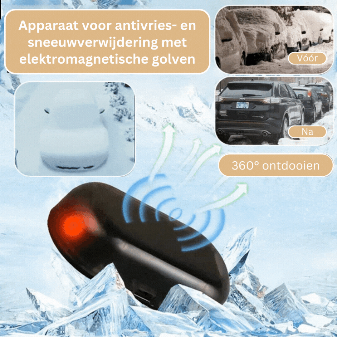 FrostFree | Zeg maar dag tegen bevroren autoruiten en hallo tegen een heldere winterdag