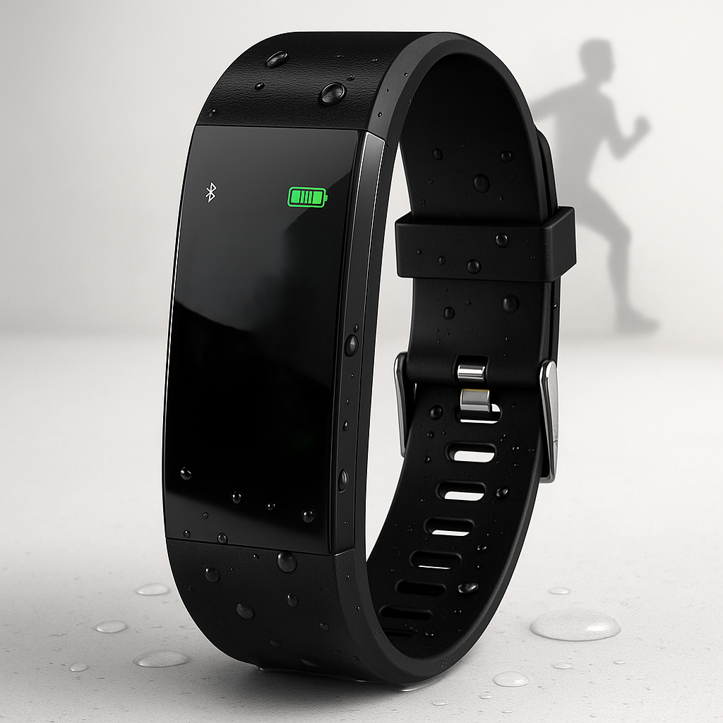 AquaPulse | Waterdichte Smartwatch met Hartslag- en Activiteitsmonitoring