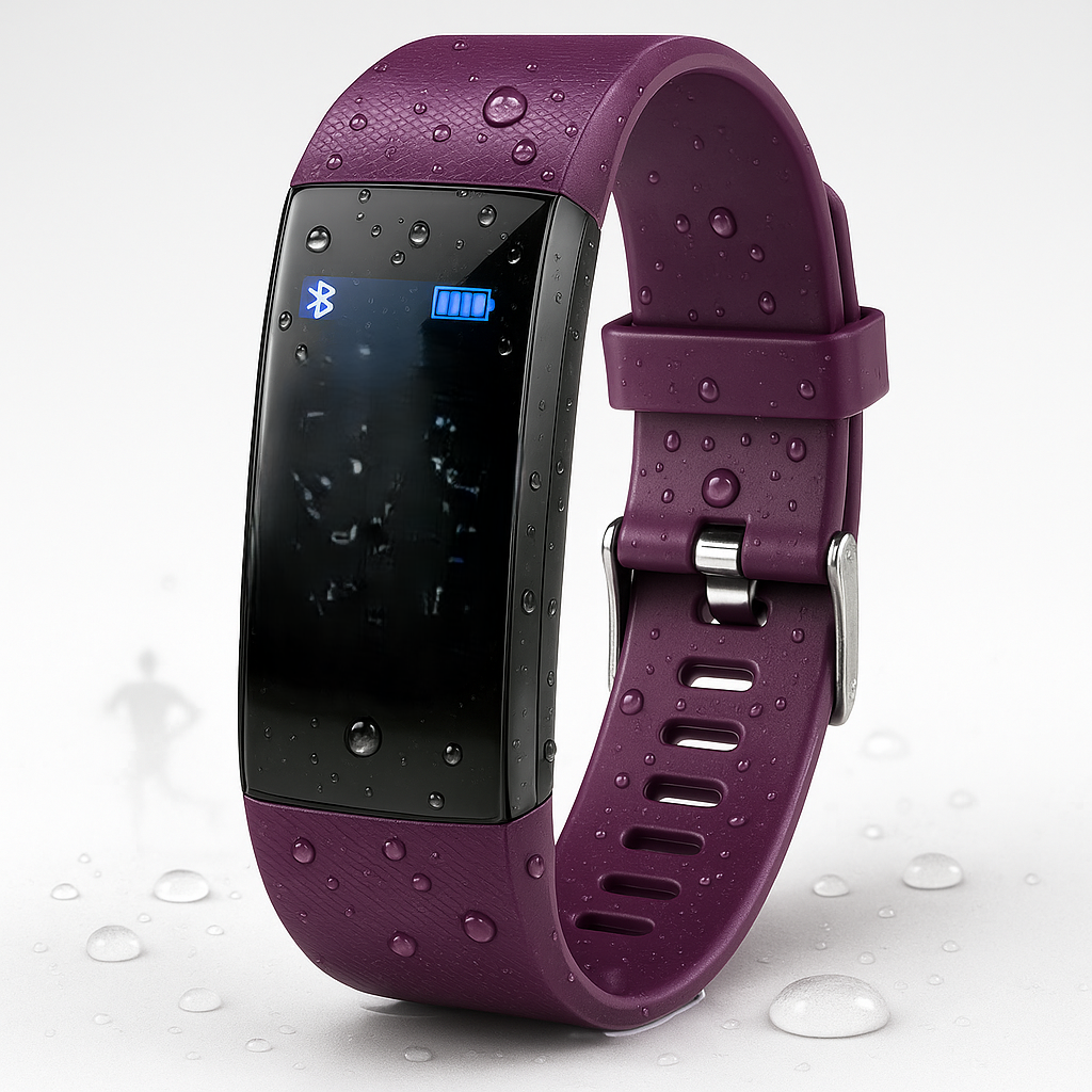 AquaPulse | Waterdichte Smartwatch met Hartslag- en Activiteitsmonitoring