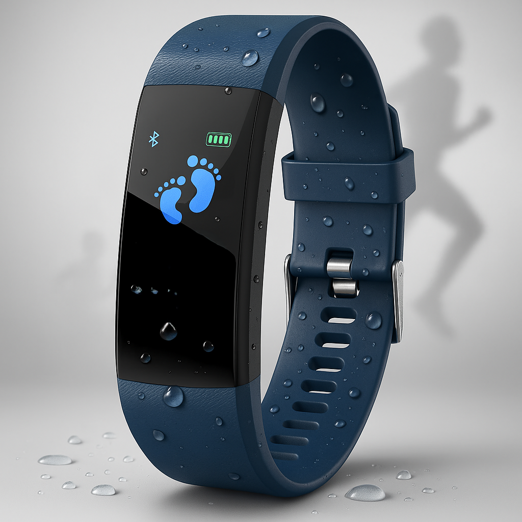 AquaPulse | Waterdichte Smartwatch met Hartslag- en Activiteitsmonitoring