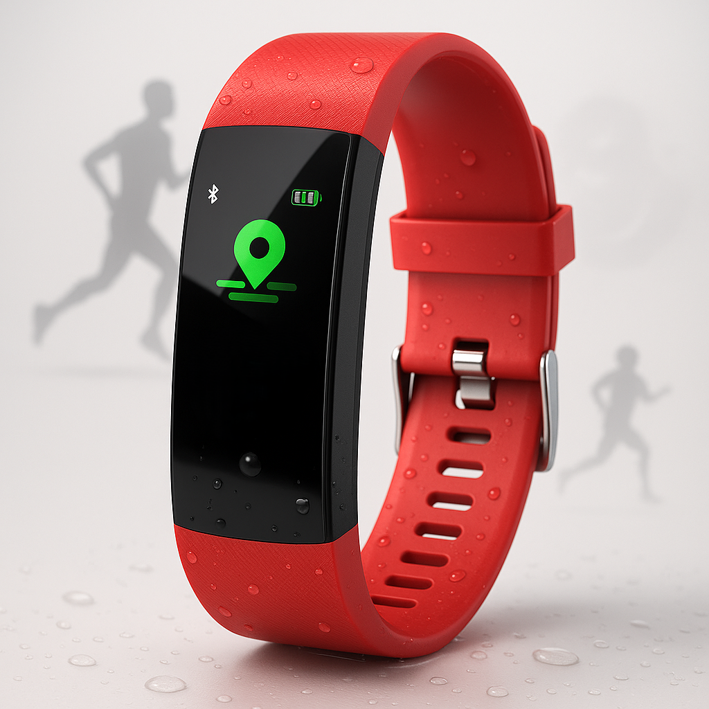 AquaPulse | Waterdichte Smartwatch met Hartslag- en Activiteitsmonitoring