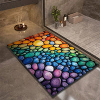 Badmat – Extreem snel drogend, antislip & elegante natuursteenlook