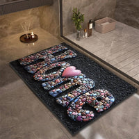 Badmat – Extreem snel drogend, antislip & elegante natuursteenlook