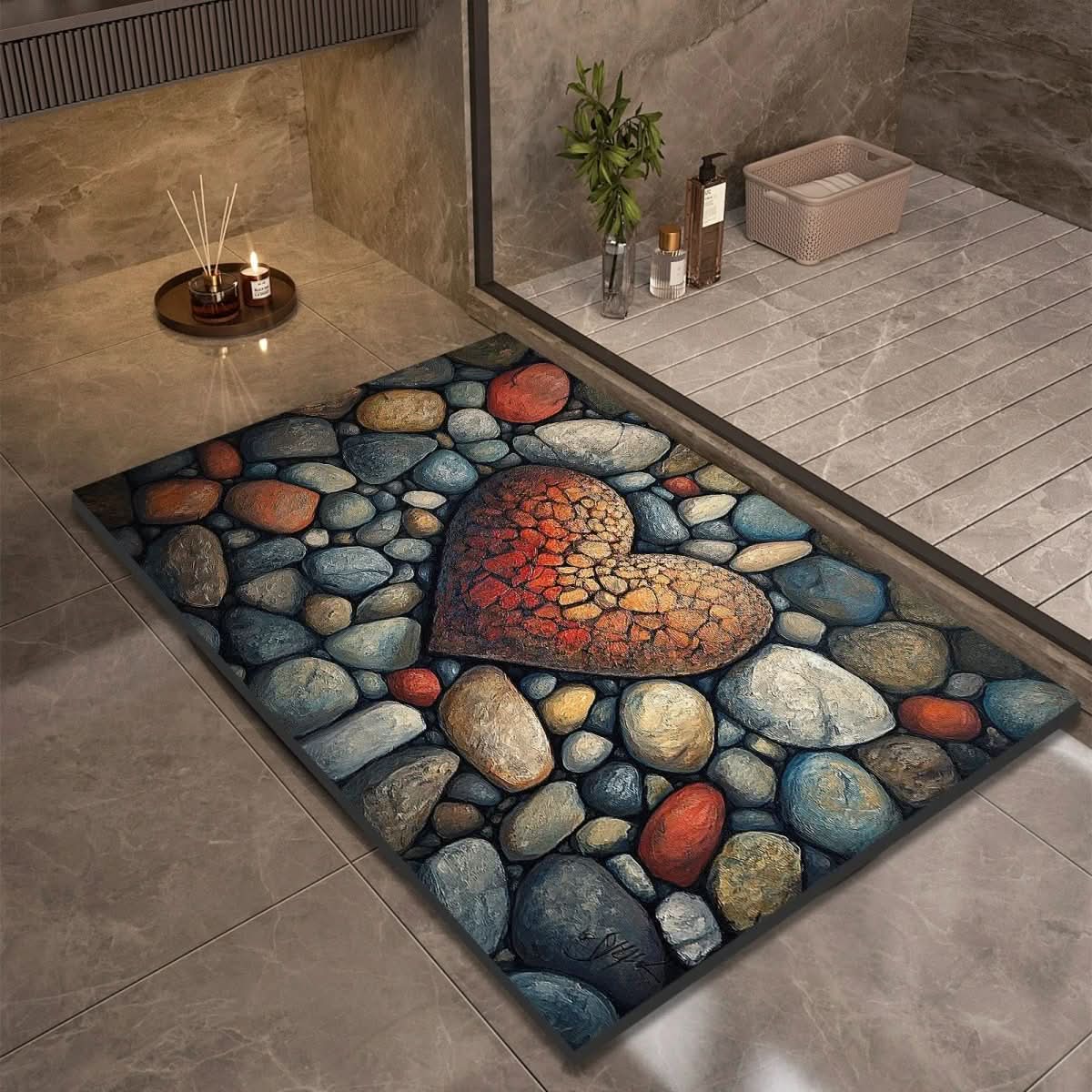 AQUASOFT BADMAT – Kieselgur-badmat voor veiligheid en comfort