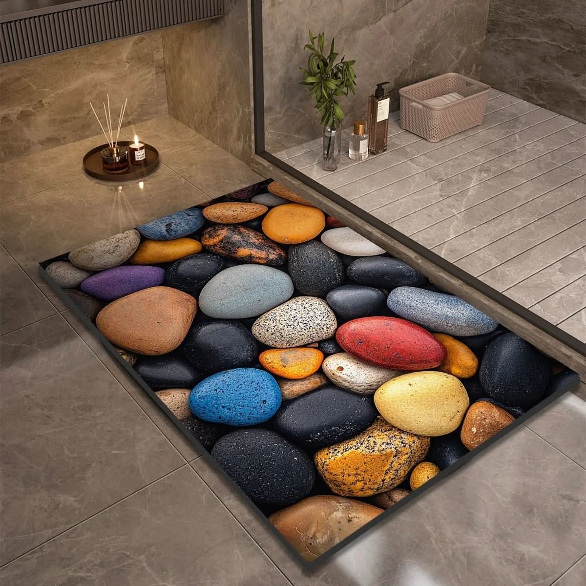 AQUASOFT BADMAT – Kieselgur-badmat voor veiligheid en comfort